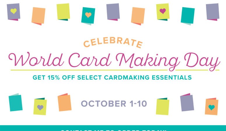 World Cardmaking Day Sale