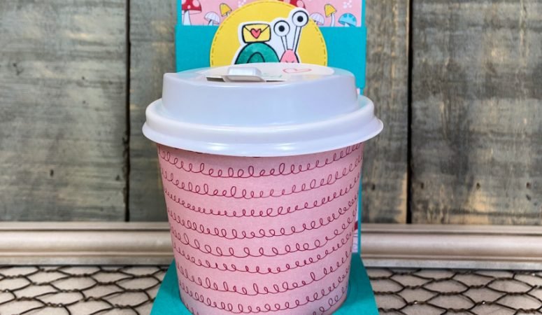 Snail Mail Coffee Cup Gift Card Holders