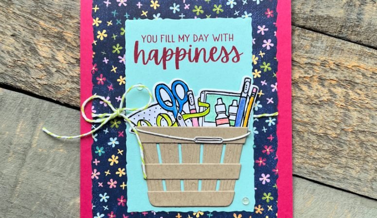 Cheerful Basket Bundle Card